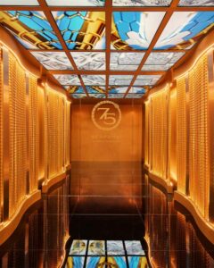  il locali della mostra per i 75 dei Serpenti di Bulgari a Milano