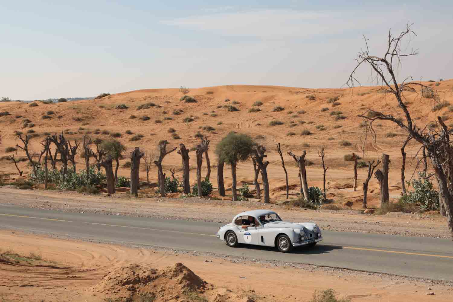 1000 Miglia Experience 2023 viaggio tra deserti e luci di Abu Dhabi