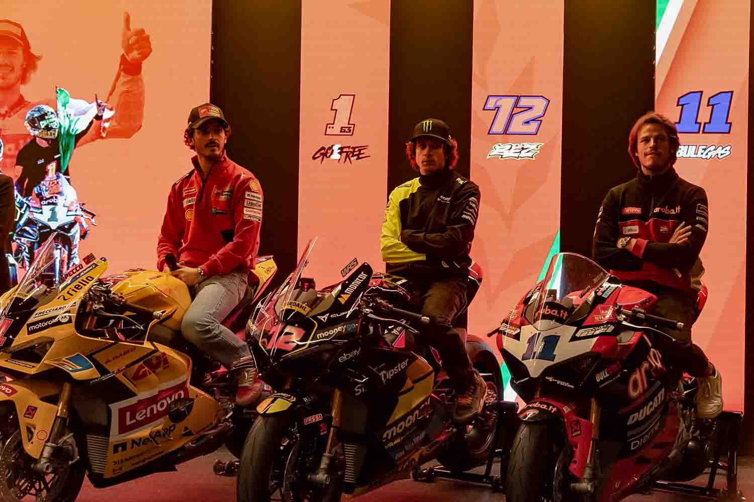 Ducati Campioni in Festa, lo show a Bologna