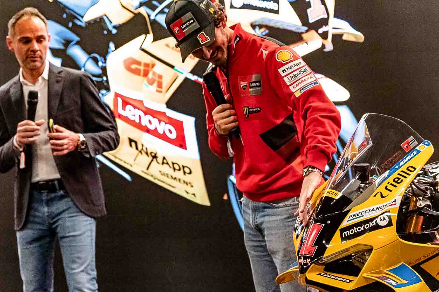 Ducati Campioni in Festa, lo show a Bologna