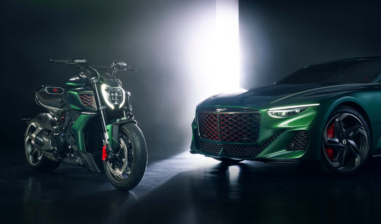 Ducati Diavel for Bentley, arte ed eccellenza su due ruote