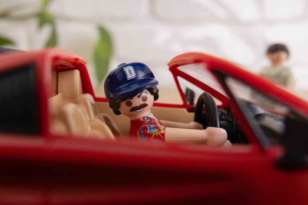 Playmobil e la Ferrari 308 GTS Quattrovalvole di Magnum P.I.