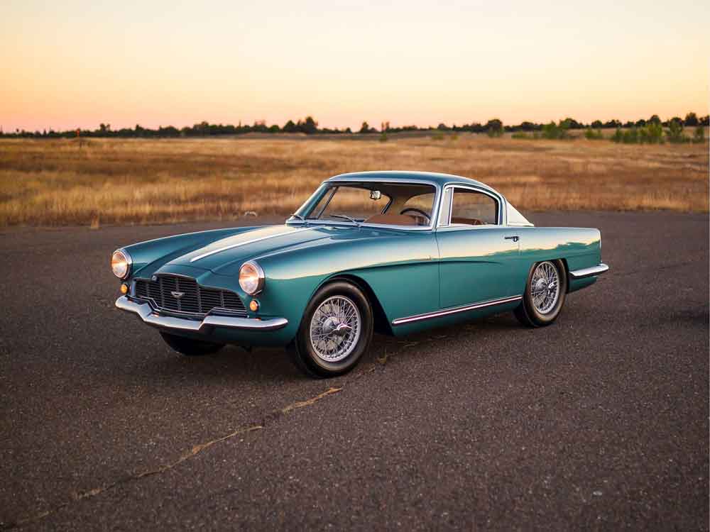 Rara Aston Martin DB2/4 Coupé by Bertone all'asta a New York