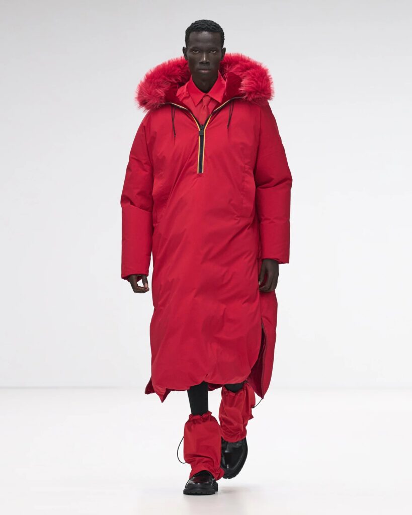 K-Way sfila a Milano moda uomo nel segno del colore