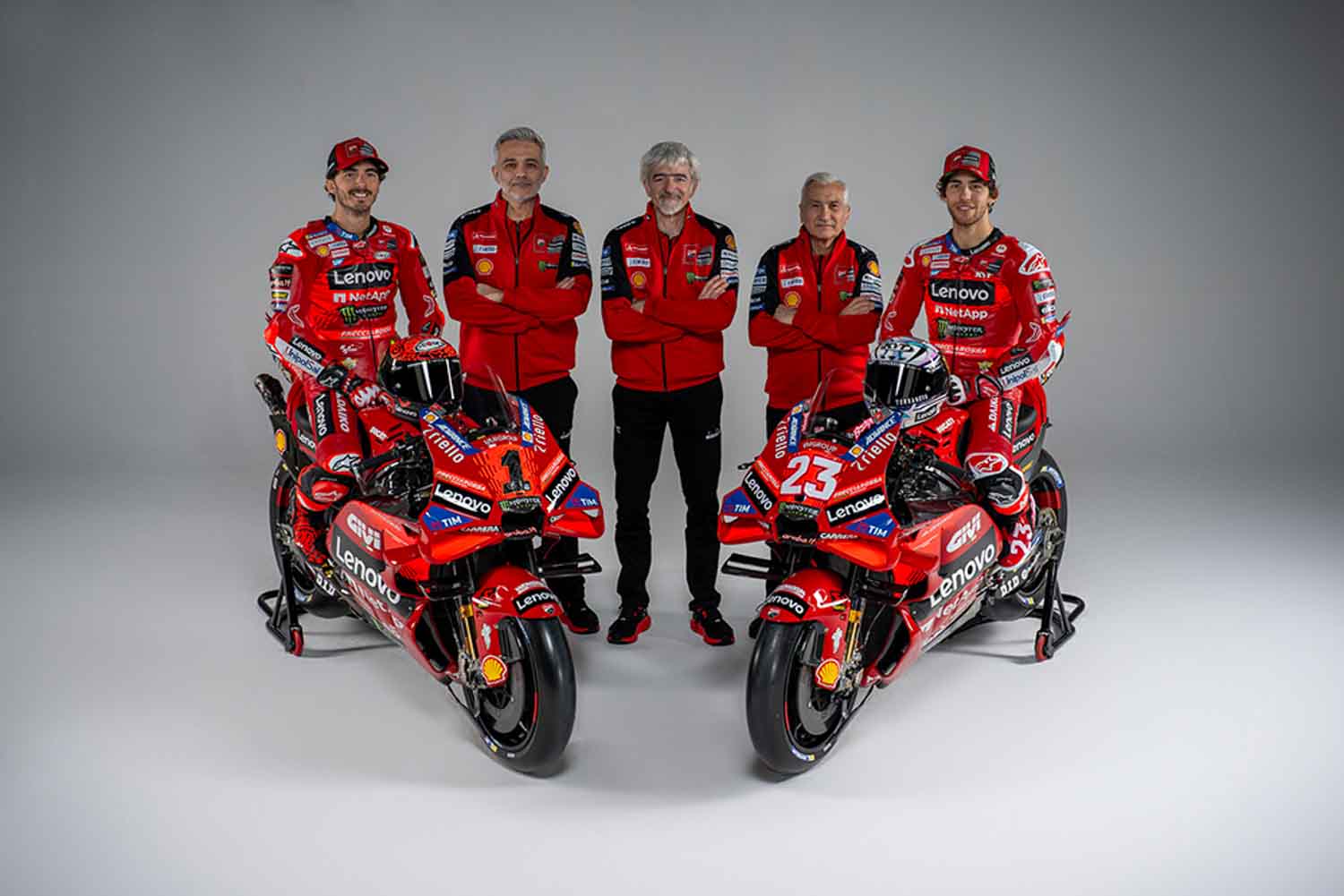 Ducati presenta il Team MotoGP per la stagione 2024