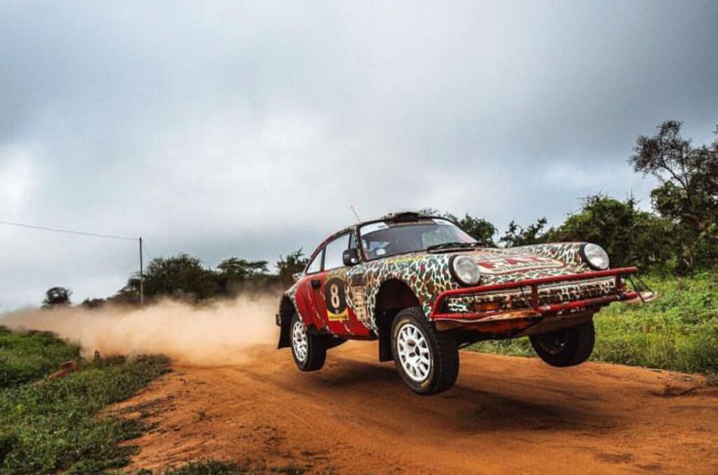 Eugenio Amos e Ceci  East Africa Safari Classic Porsche 911