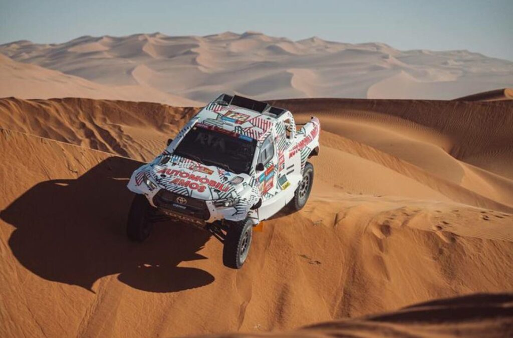 Amos e Ceci 46ª edizione Parigi Dakar