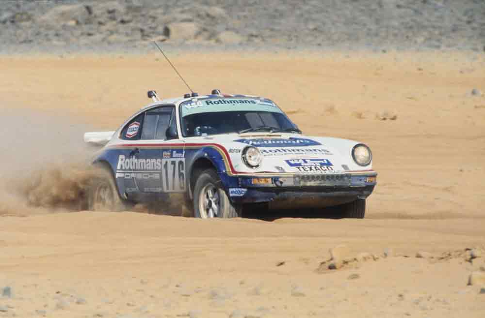 René Metge: leggenda del rally francese Paris-Dakar con la Porsche