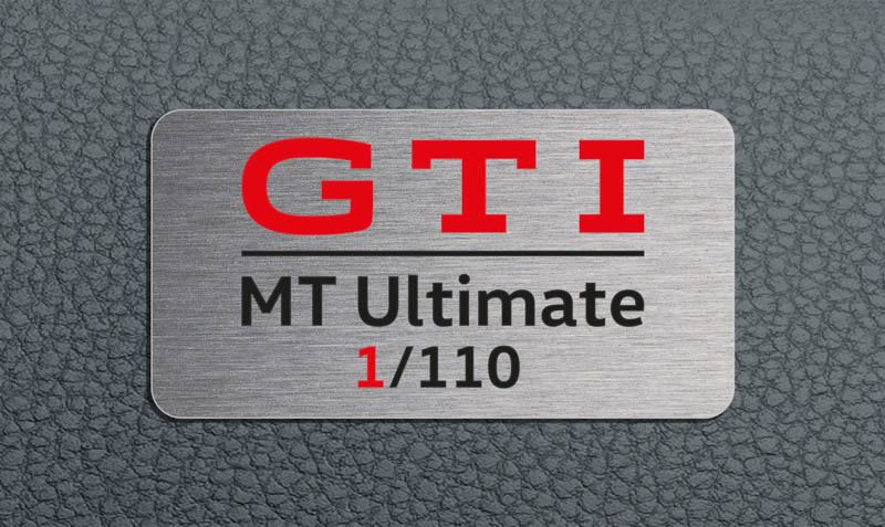Golf GTI MT Ultimate: una serie limitata celebra l'iconica Volkswagen