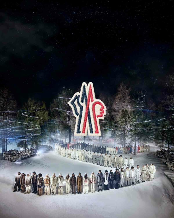 Moncler Grenoble la collezione A/I 2024 a St. Moritz