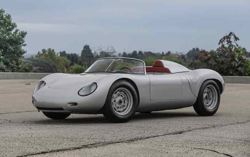 Porsche Spyder da sogno all'asta di Amelia Island