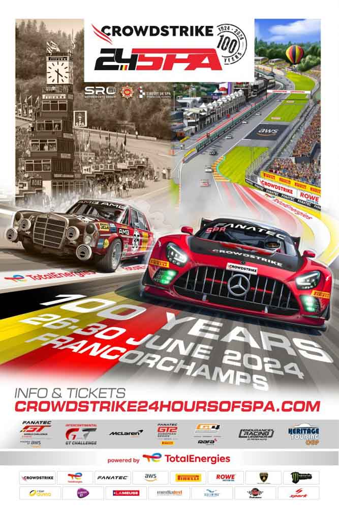 La 24 Ore di Spa-Francorchamps 2024: l'edizione del centenario