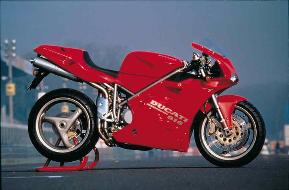 30 anni di Ducati 916 la classicha di maggior successo al WDW 2024