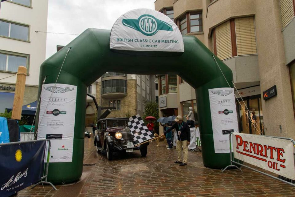 British Classic Car Meeting 2024: le auto british a St. Moritz