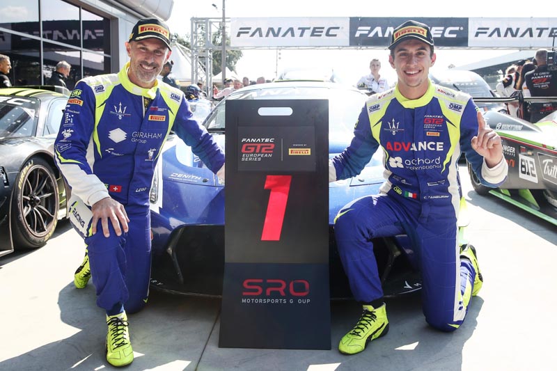 Maserati vince a Monza le gare del Fanatec GT2 European Series