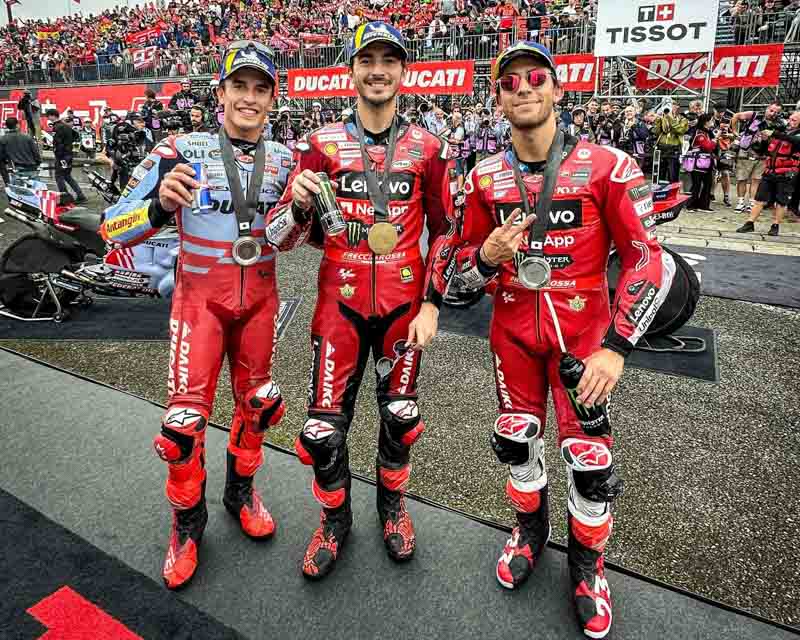 Bagnaia trionfa nella Sprint Race del GP del Giappone