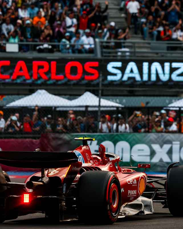 Carlos Sainz conquista la pole position nel GP di Città del Messico