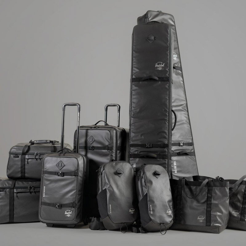 Herschel outdoor equipment accessori per ogni avventura