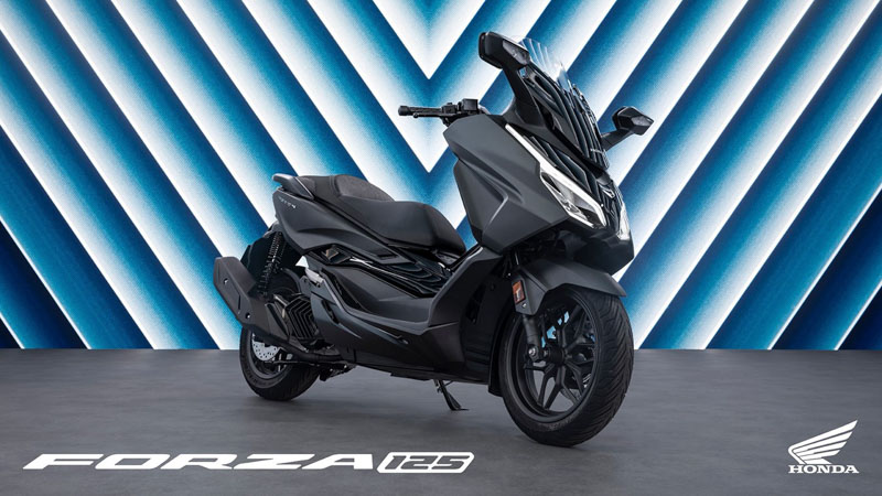 I nuovi scooter Forza Honda punta su stile, comfort per il restyling