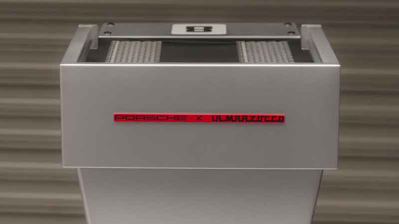 Porsche e La Marzocco il caffè incontra il design automobilistico