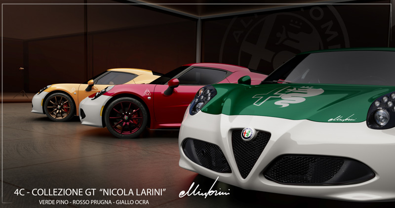 Alfa Romeo 4C la collezione GT “Nicola Larini”