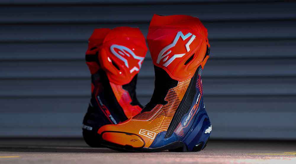 Marc Marquez e Alpinestar lanciano gli stivali Supertech R Vented in edizione limitata