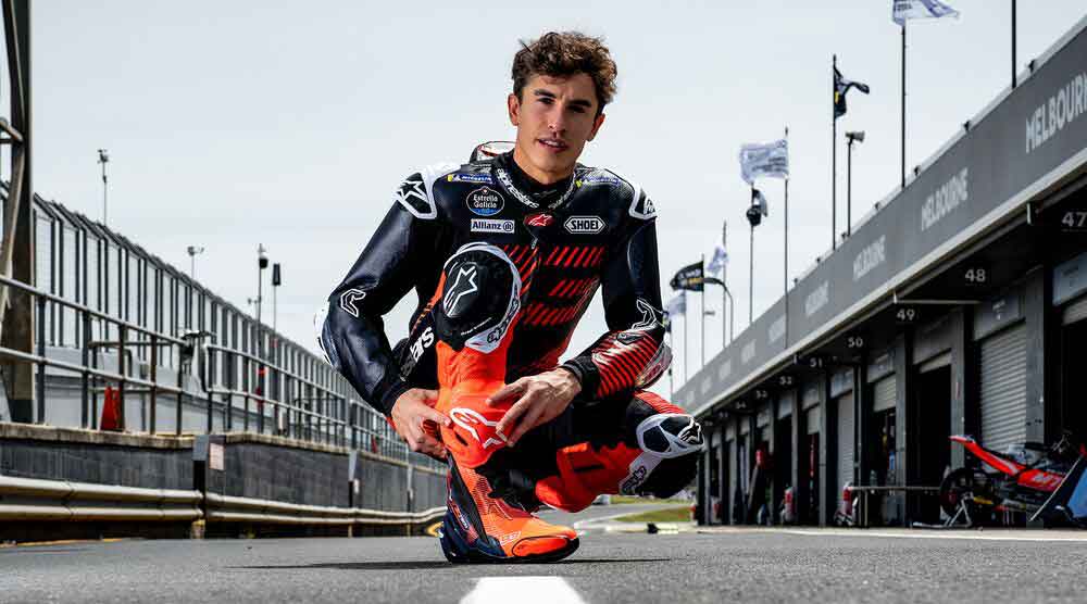 Marc Marquez e Alpinestar lanciano gli stivali Supertech R Vented in edizione limitata