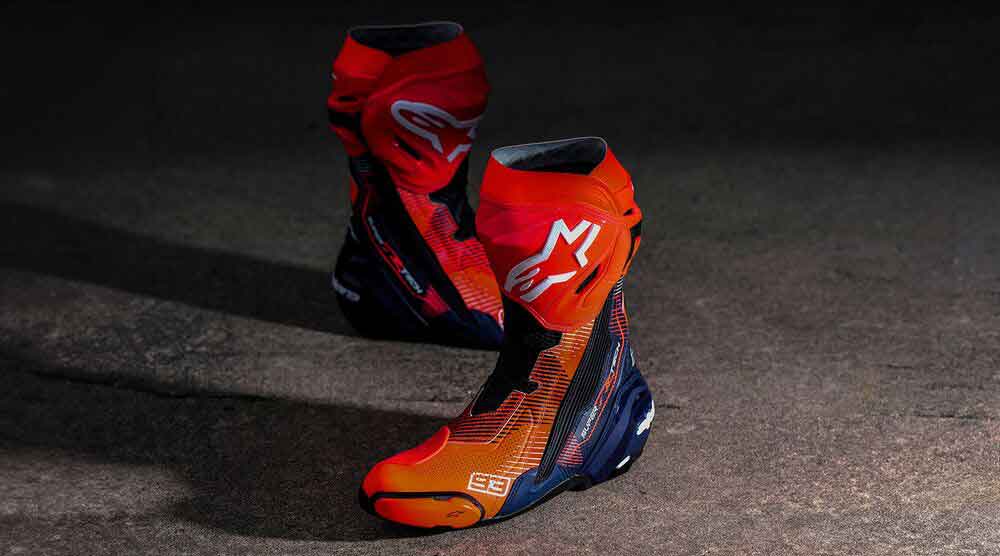 Marc Marquez e Alpinestar lanciano gli stivali Supertech R Vented in edizione limitata