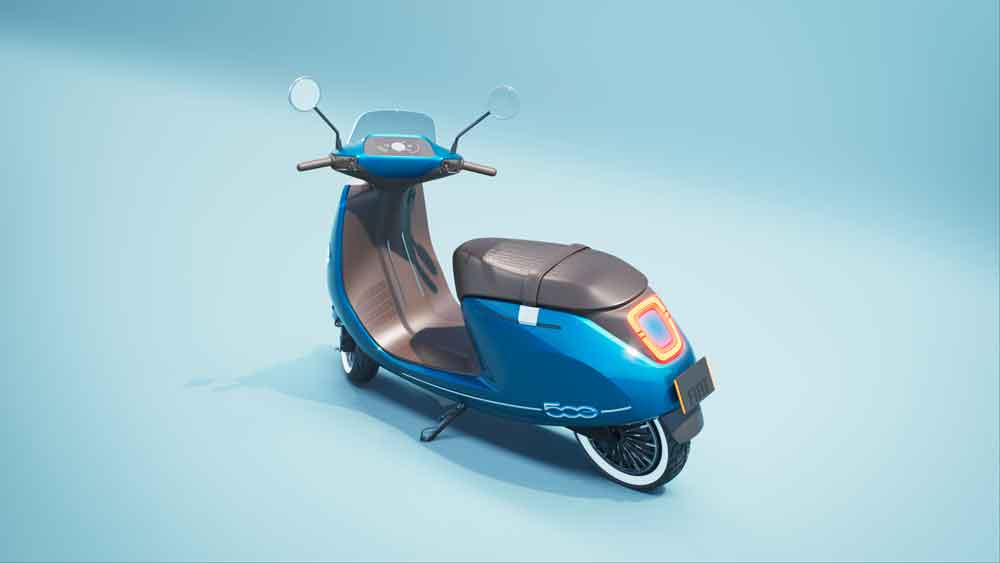 Scooter ispirato alla Fiat 500 nasce E-Moped 500, il nuovo mezzo elettrico disegnato da Pininfarina