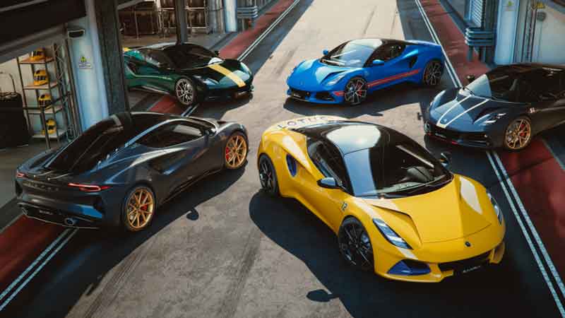 Lotus Emira Limited Edition una serie ispirata alle corse
