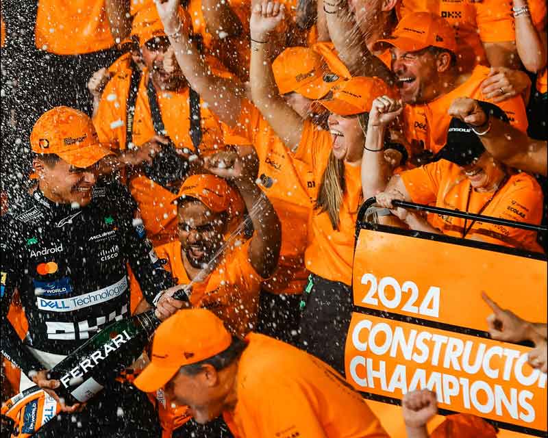 McLaren Campione del Mondo Costruttori F1 il trionfo arriva a Yas Marina