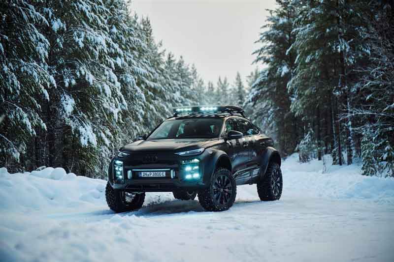 Audi Q6 e-tron Offroad Concept l’avanguardia elettrica conquista ogni terreno
