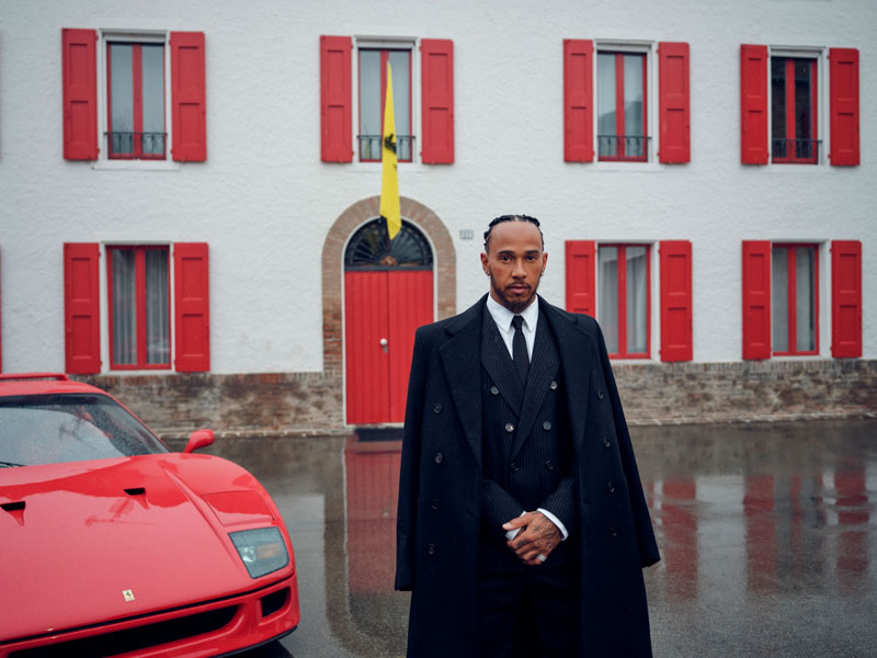 Lewis Hamilton, 1° giorno in Scuderia Ferrari