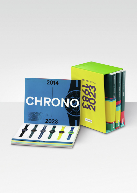 Swatch Encyclopedia, 8.419 modi di celebrare 4 decenni