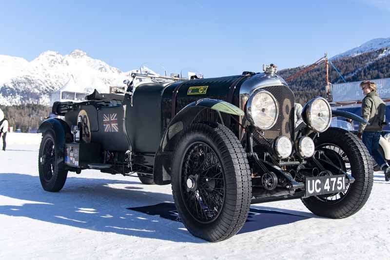 Il viaggio di Ryck e la sua Bentley 4½ Litre dal centro dell'Inghilterra a The ICE St. Moritz