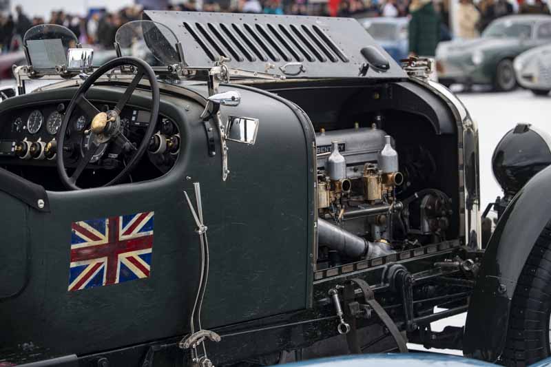 Il viaggio di Ryck e la sua Bentley 4½ Litre dal centro dell'Inghilterra a The ICE St. Moritz