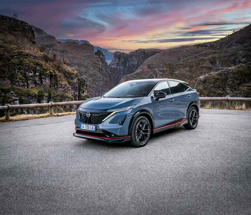 Nissan Ariya NISMO sportività e adrenalina in un SUV elettrico