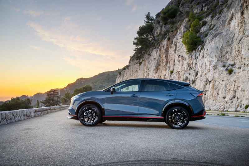 Nissan Ariya NISMO sportività e adrenalina in un SUV elettrico