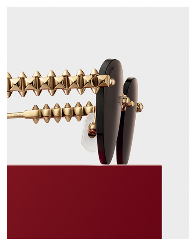 Clash de Cartier eleganza ribelle in forma di occhiale