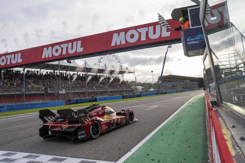 Il trionfo della Ferrari Hypercar #51 alla 6 ore wec di Imola