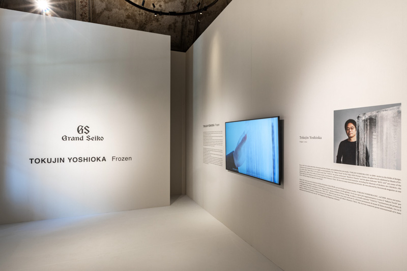 Grand Seiko presenta "TOKUJIN YOSHIOKA – Frozen"