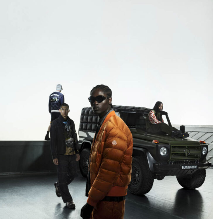L’auto del futuro pensata da Nigo arriva dagli anni ’90 è la Mercedes-Benz x Moncler