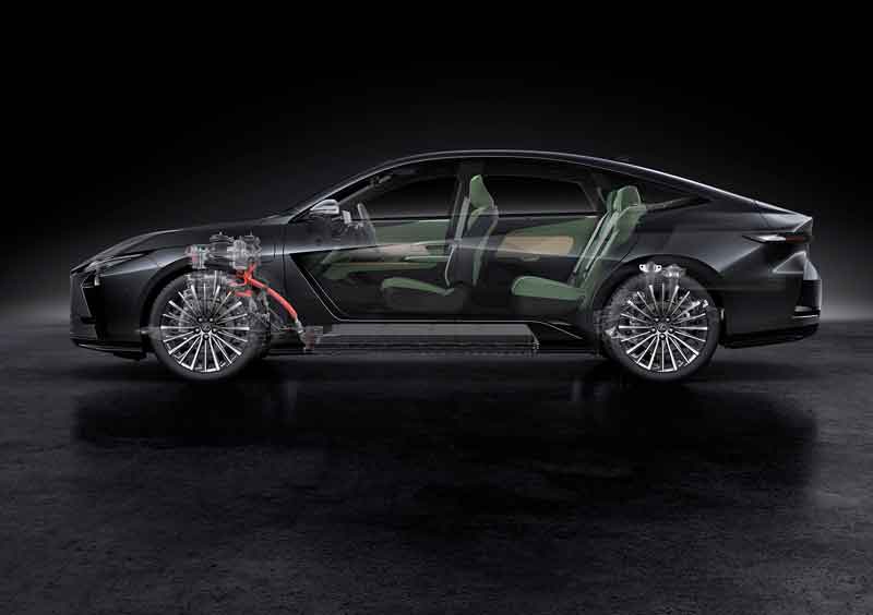 Lexus ES Berlina la nuova generazione si presenta elettrificata a Shanghai 