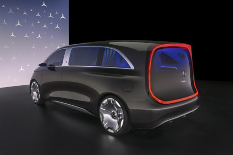 Mercedes Vision V il van del futuro secondo la stella di Stoccarda