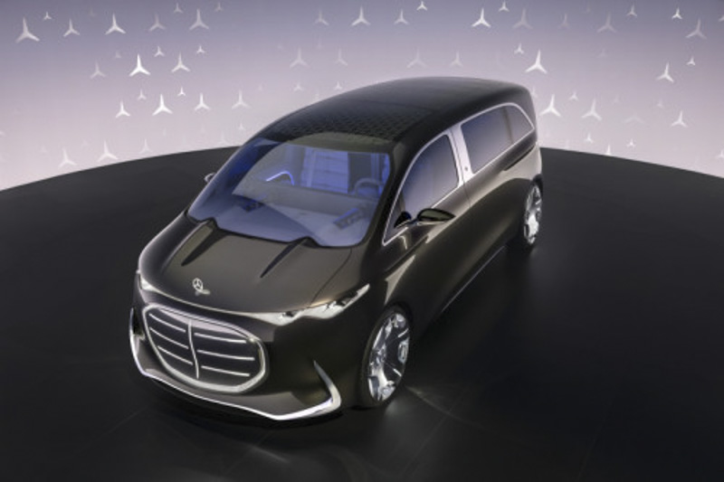 Mercedes Vision V il van del futuro secondo la stella di Stoccarda