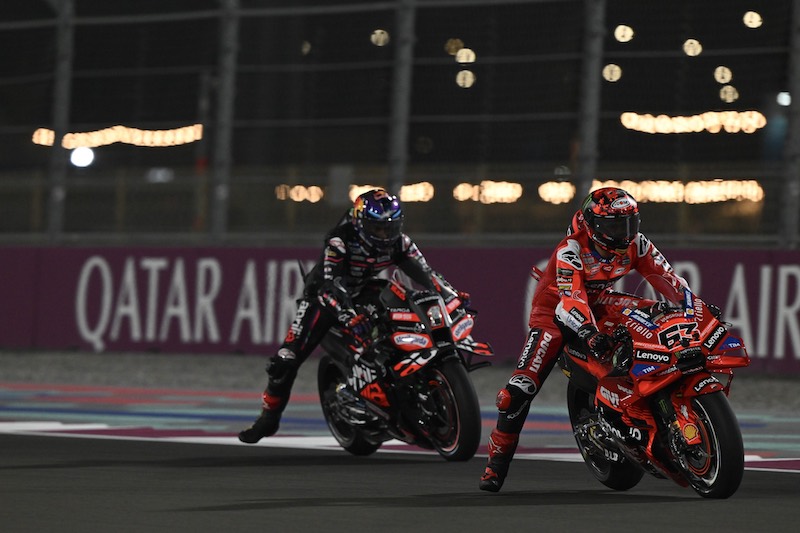 MotoGP Qatar 2025 Marc Marquez domina, Jorge Martin fatica al rientro