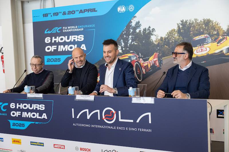 WEC Imola 2025 le Ferrari e Valentino Rossi lo spettacolo dell'endurance tornano all’Autodromo Enzo e Dino Ferrari