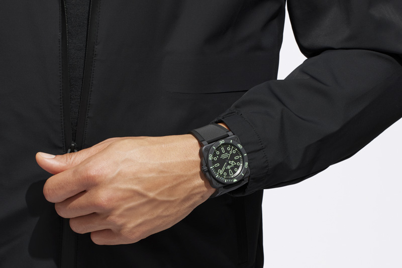 Bell & Ross BR 03 Diver Lum Outline dove luce e profondità si incontrano