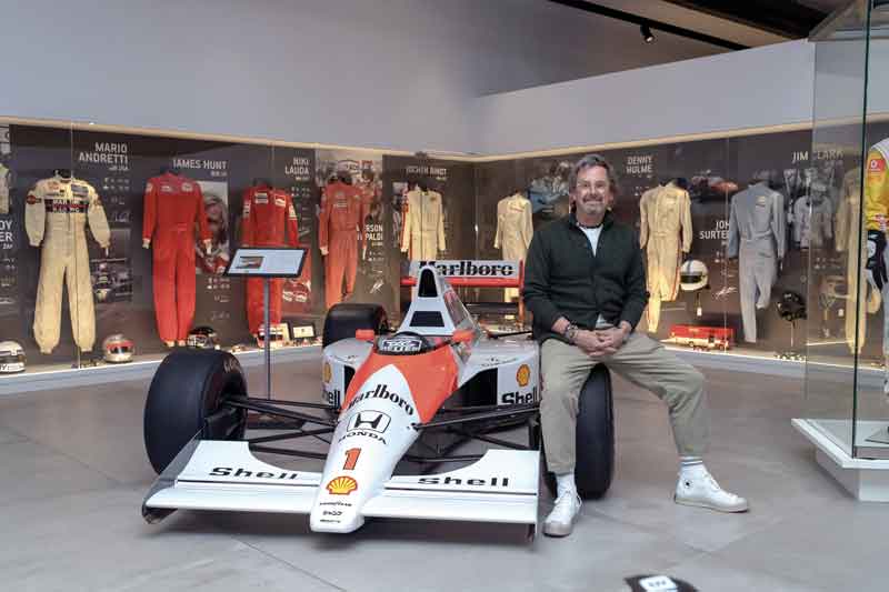 Eduardo Costabal nel mio museo vive il ricordo di Ayrton Senna