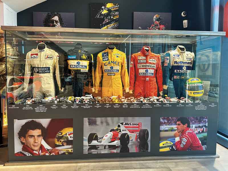 Eduardo Costabal nel mio museo vive il ricordo di Ayrton Senna